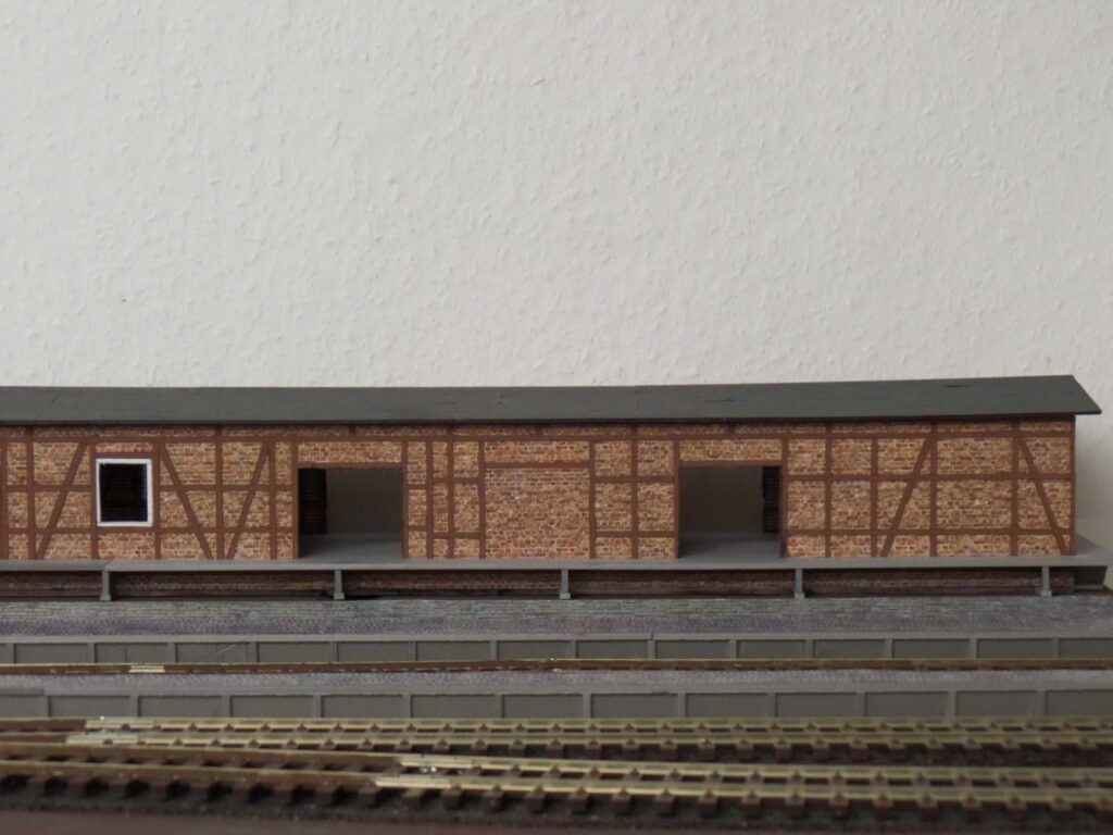 Modulanlage Bahnhof Hillegossen in Spur 0