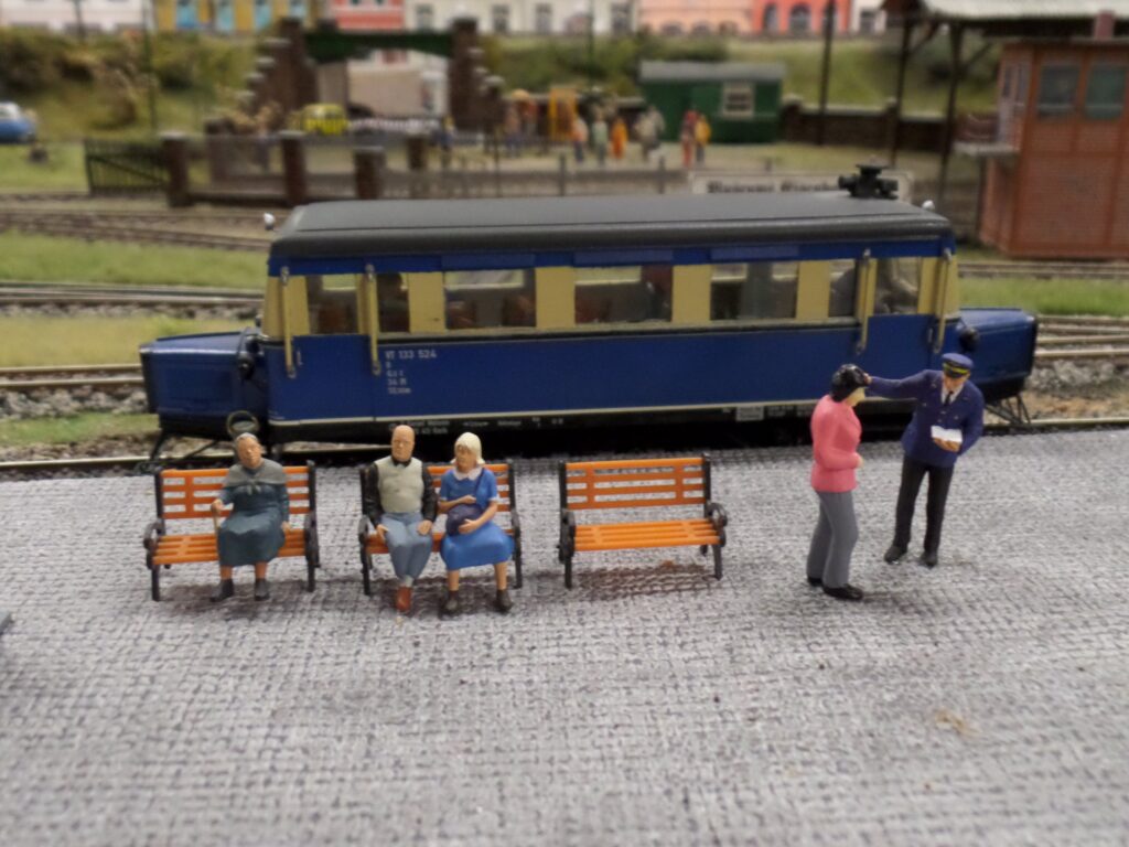 Szene von der Spur-0-Anlage