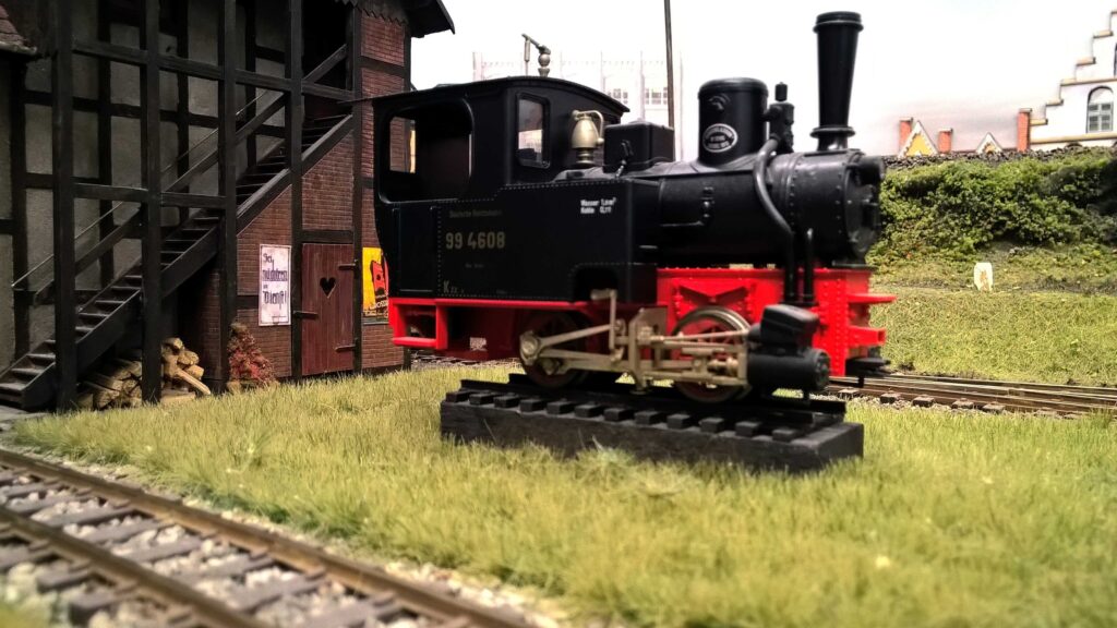 Szene von der Spur-0-Anlage