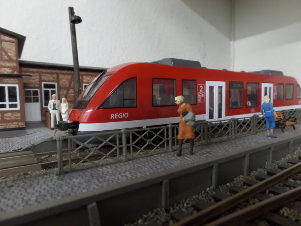 Modulanlage Bahnhof Hillegossen in Spur 0