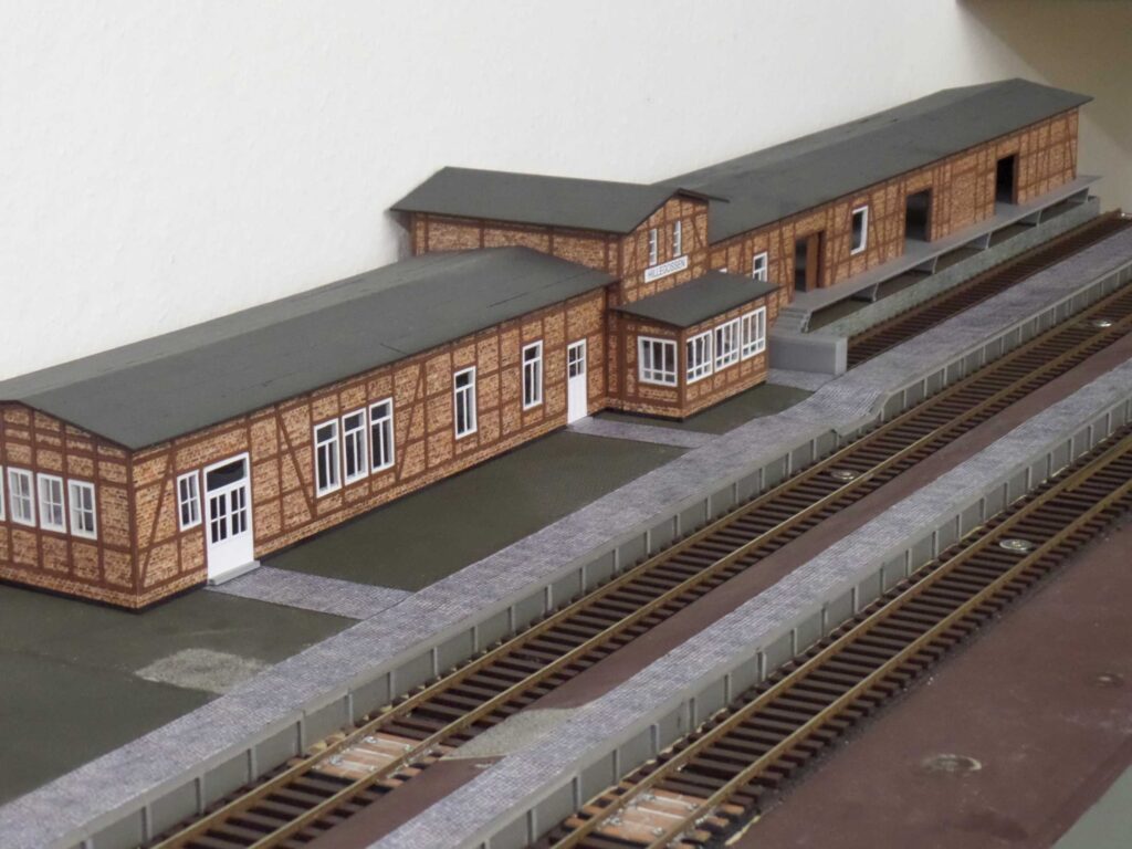 Modulanlage Bahnhof Hillegossen in Spur 0